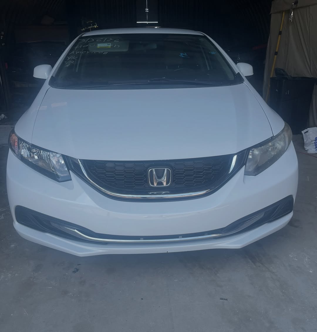 Honda Civic after repair — fully restored to factory condition